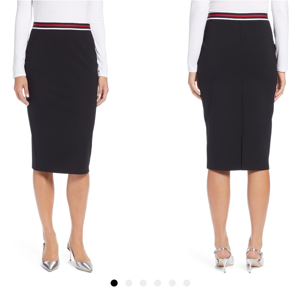 Halogen Athletic-Inspired Pencil Skirt